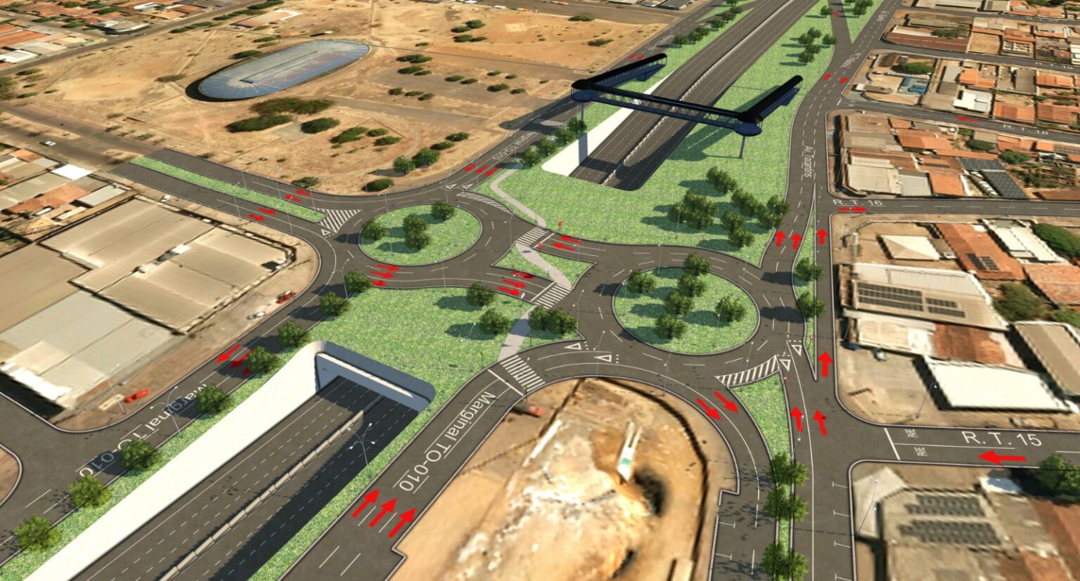 Prefeitura de Palmas apresenta estudos de requalificação dos acessos à rotatória da BR-010 em Taquaralto