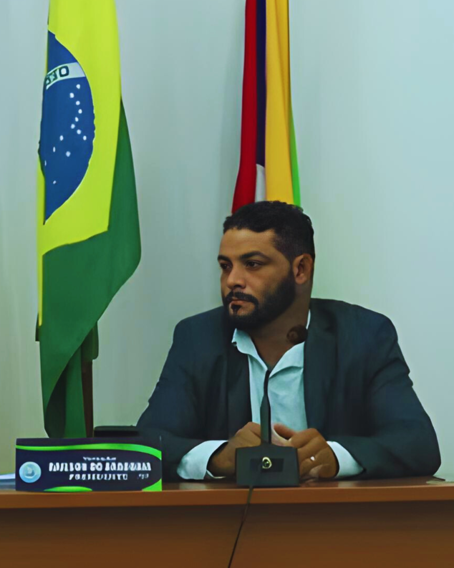 Vereador do PTD e atual presidente da Câmara de Caseara no ano de 2026 realiza sua primeira sessão legislativa à frente do poder legislativo local.