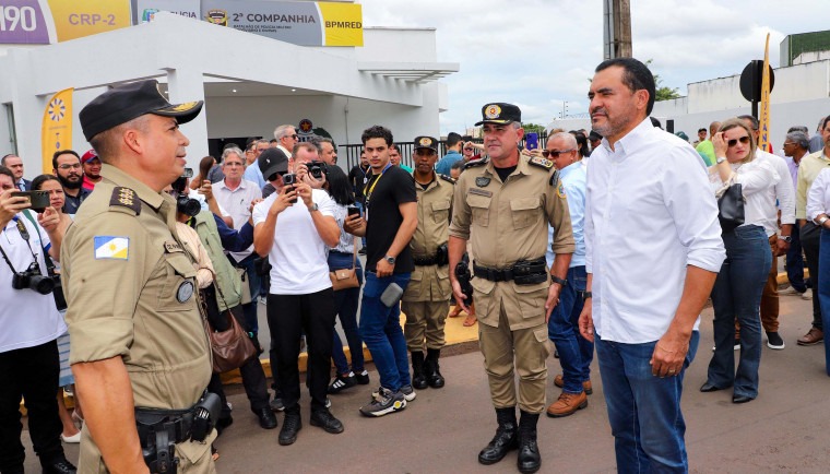 CRP-2 é inaugurado em Araguaína com entrega de munições, tasers e quadriciclos à PMTO