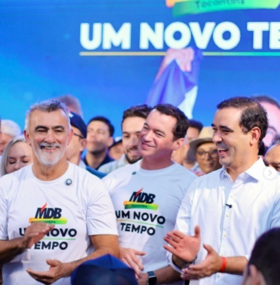 Vicentinho Júnior prestigia ato de filiação de Amélio Cayres no MDB e garante trabalho &amp;amp;quot;lado a lado&amp;amp;quot;