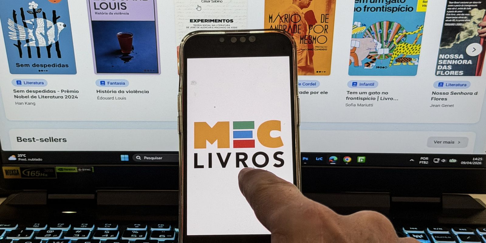 MEC Livros terá acervo ampliado para 25 mil obras