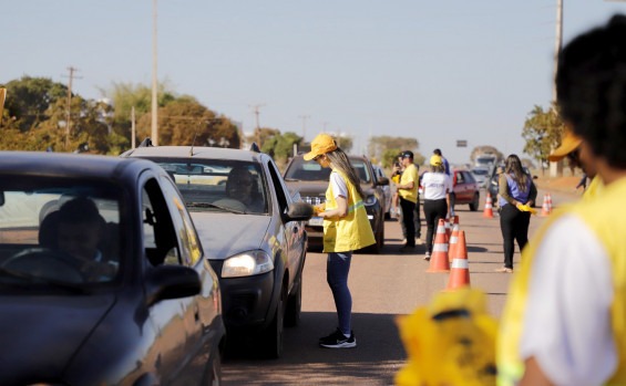 Tocantins promove Dia D do Maio Amarelo com blitzes educativas em diversas regiões do estado
