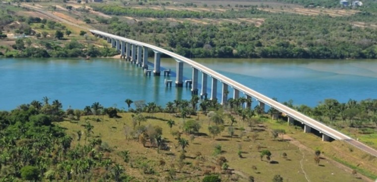 DNIT restringe tráfego em ponte da BR-235 sobre o Rio Tocantins, na região de Pedro Afonso