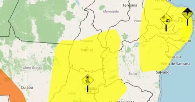 Sol e tempo seco devem marcar o fim de semana no Tocantins; veja a previsão