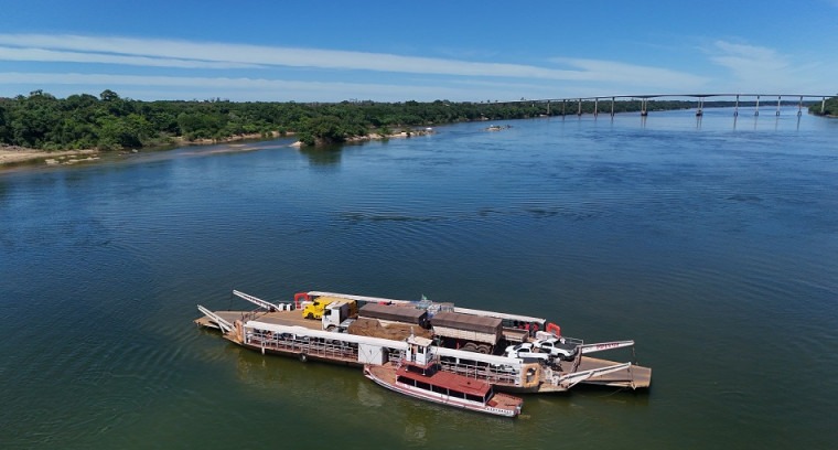 Nova ponte, quatro balsas gratuitas e liberação parcial: DNIT anuncia pacote para Pedro Afonso