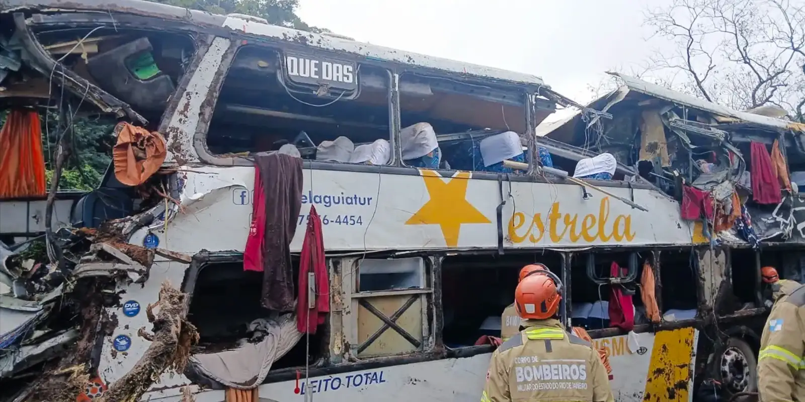 Petrópolis: ônibus não podia fazer transporte interestadual, diz ANTT