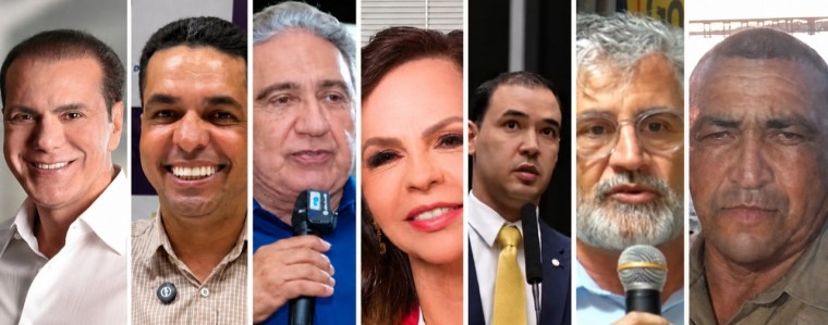 Corrida ao Palácio Araguaia: veja quem são os sete candidatos ao Governo do Tocantins em 2026