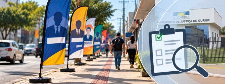 MPE quer apreensão de propagandas eleitorais que obstruírem calçadas e vias públicas em Gurupi