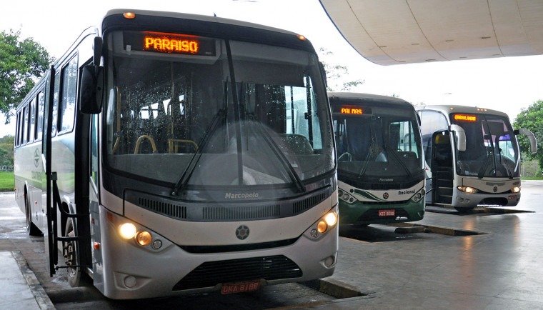 Passagem será de graça nos ônibus intermunicipais do Tocantins neste domingo de eleição